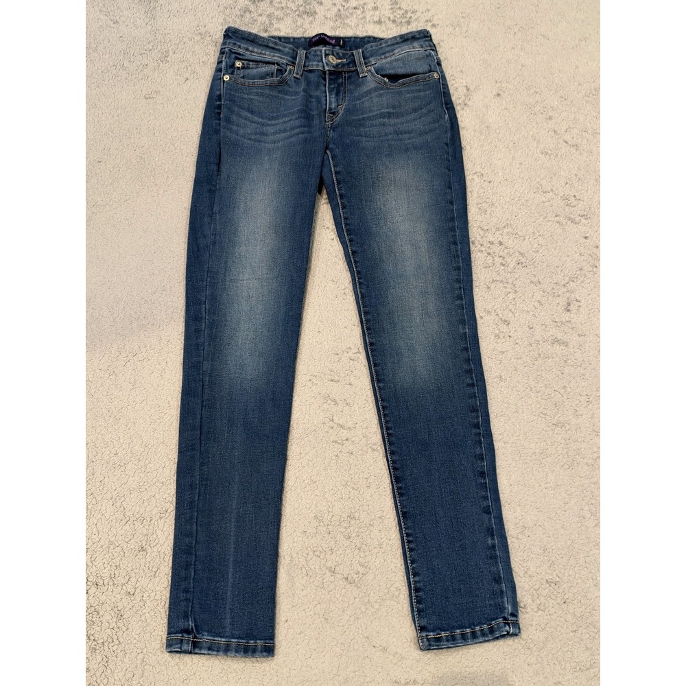Levis 535 Legging Jeans Medium Wash Blue Slim Fit Denim 7M 26x29